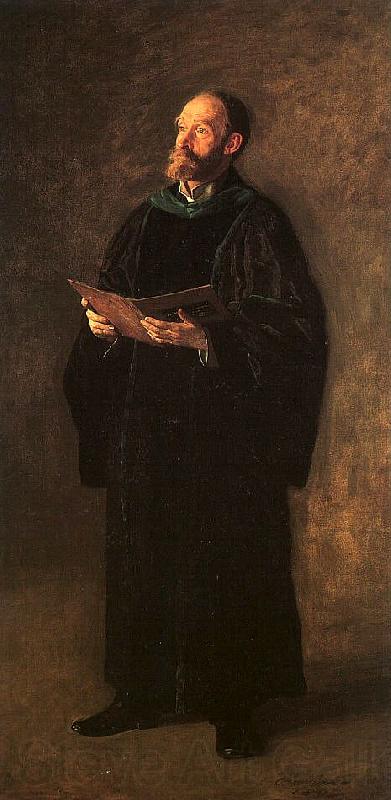 Thomas Eakins The Dean's Roll Call